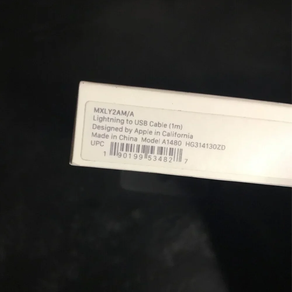 OEM Apple Lightning to USB Cable (1 m)